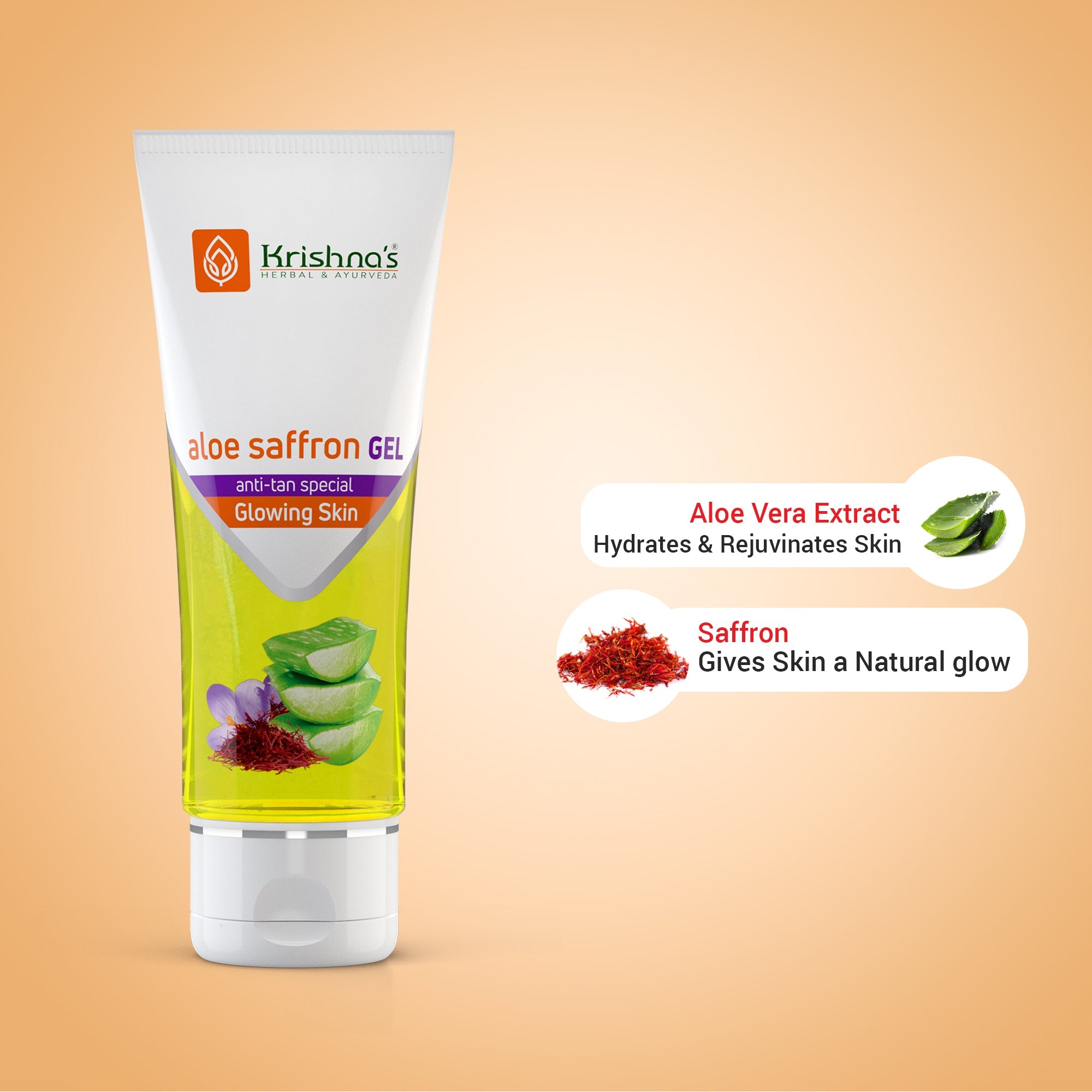 Aloe Saffron Gel