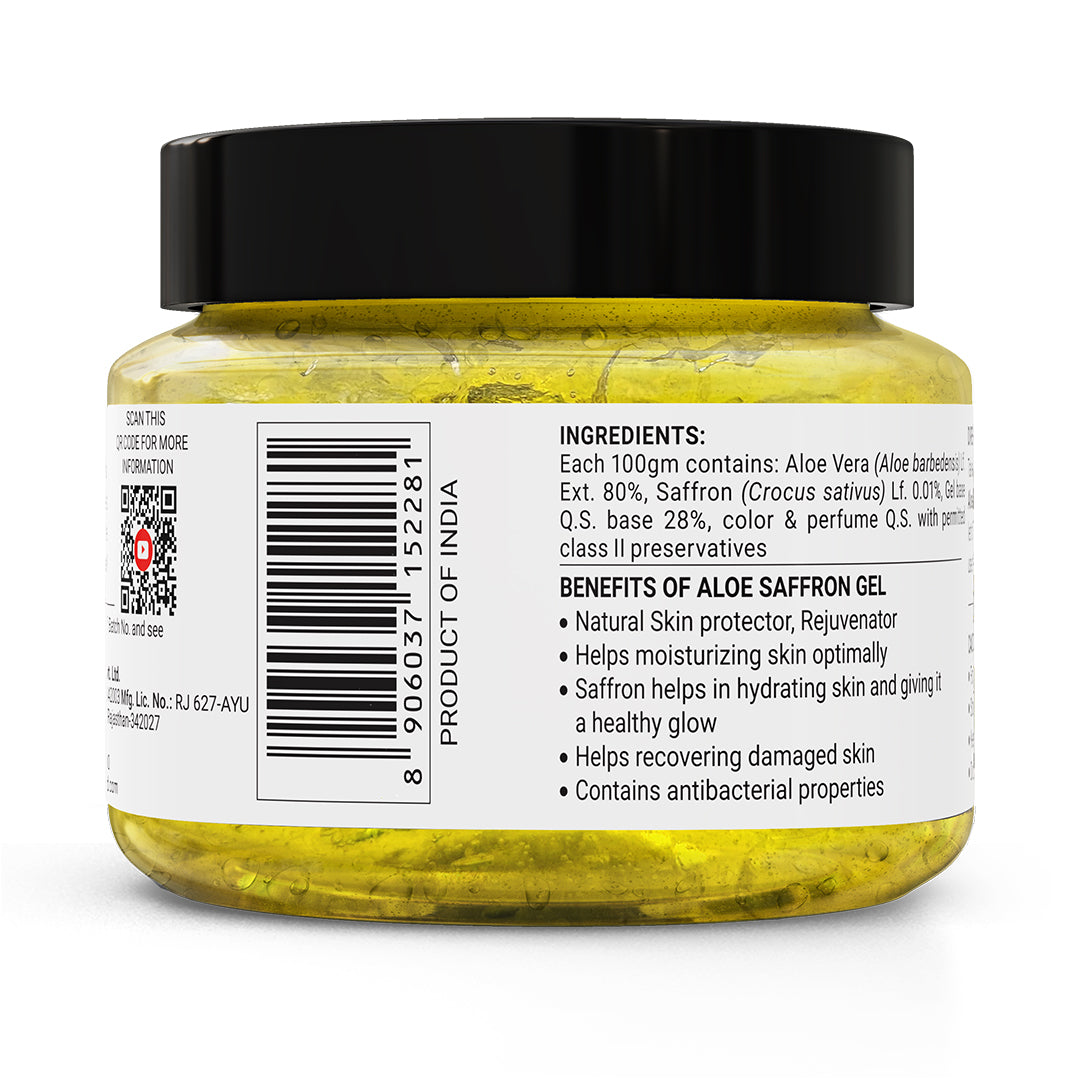 Aloe Saffron Gel