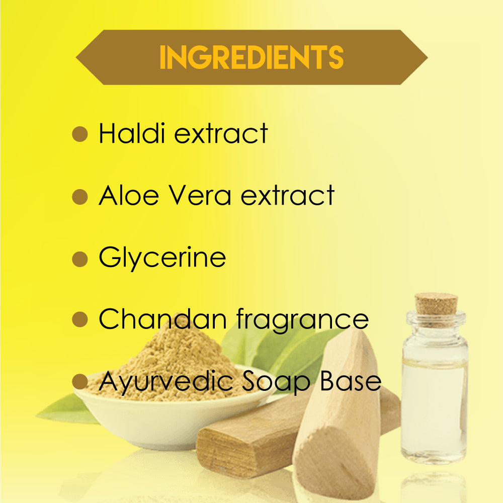 Haldi Chandan Handmade Soap